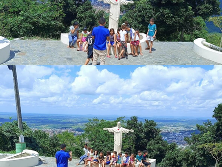 VISITA SCFV (SERVIÇO DE CONVIVÊNCIA E FORTALECIMENTO DE VÍNCULOS) AO MEMORIAL FREI DAMIÃO