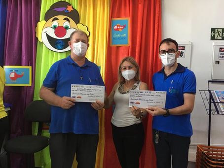 ENTREGA TROCO SOLIDÁRIO AMECC