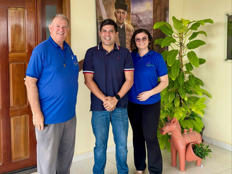 VISITA DO VEREADOR RENATO MEIRELES