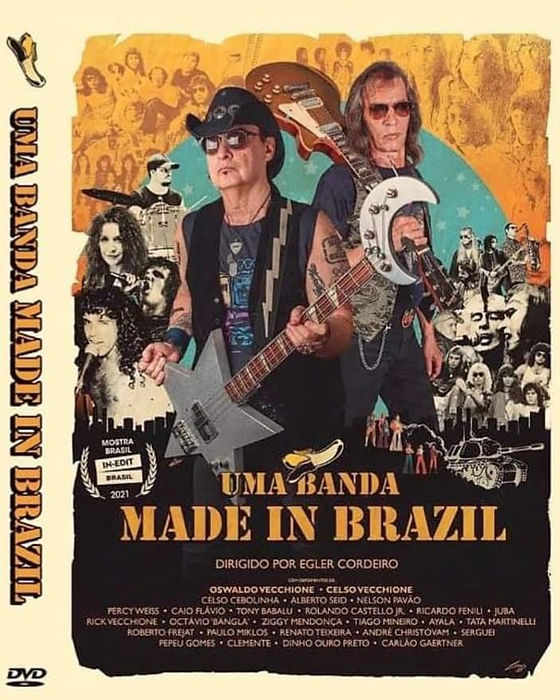 MADE IN BRAZIL - UMA BANDA MADE IN BRAZIL DVD | Aqualung Records