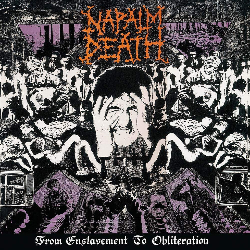 NAPALM DEATH - FROM ENSLAVEMENT TO OBLITERATION CD