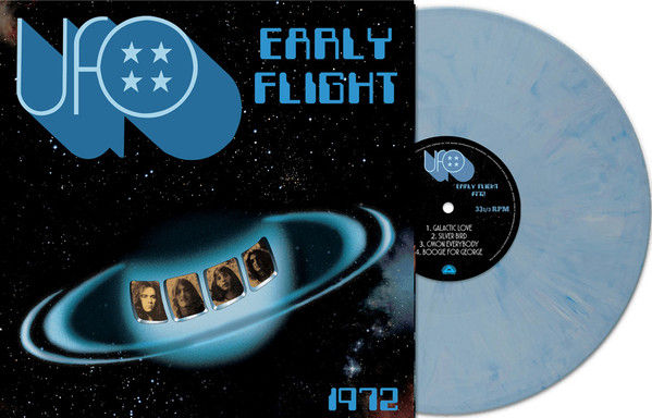 Miniatura: UFO - EARLY FLIGHT 1972 LP IMP NOVO VINIL BLUE MARBLED