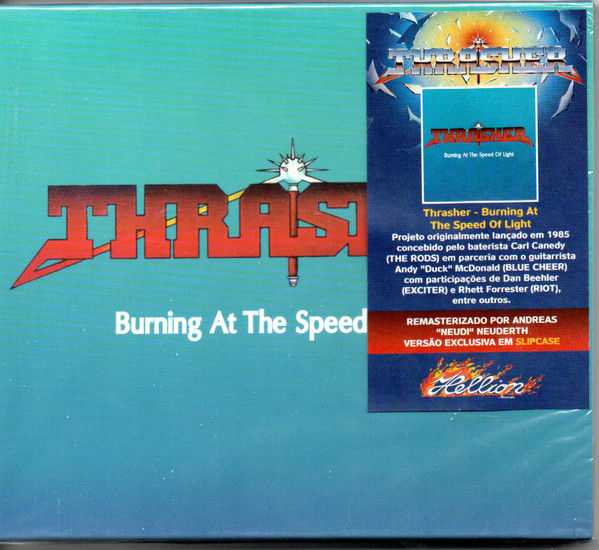 THRASHER - BURNING AT THE SPEED OF LIGHT CD SLIPCASE