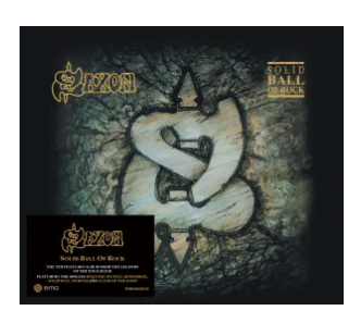 SAXON - SOLID BALL OF ROCK CD SLIPCASE NAC 2026 | Aqualung Records