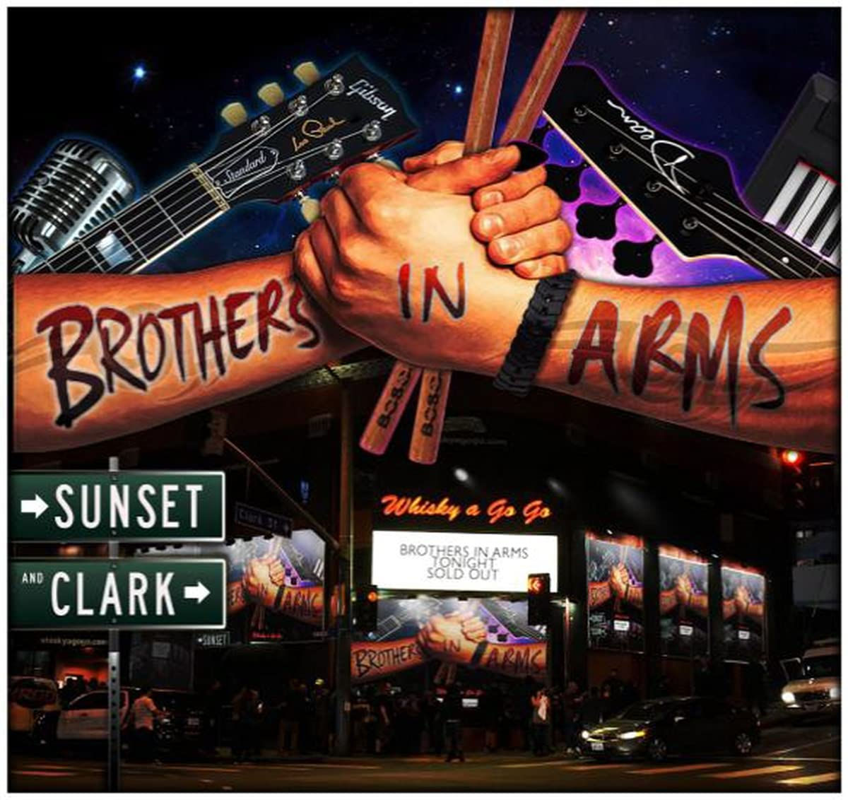 BROTHERS IN ARMS - SUNSET AND CLARK CD