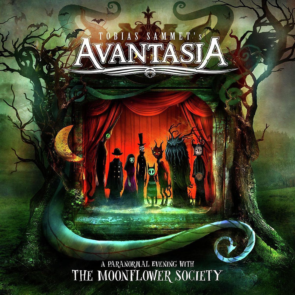 AVANTASIA - A PARANORMAL EVENING WITH THE MOONFLOWER SOCIETY CD SLIPCASE