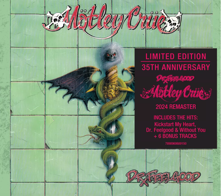 MOTLEY CRUE - DR.FEELGOOD CD DIGIPACK