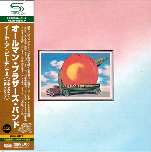 The Allman Brothers Band - Eat A Peach 2 X CD DIGISLEEVE IMP JAPÃO