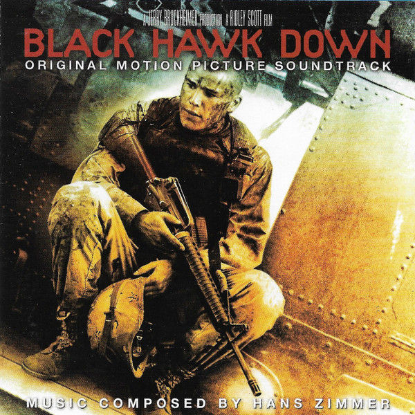 BLACK HAWK DOWN (FALCÃO NEGRO EM PERIGO) MUSIC BY HANS ZIMMER TRILHA SONORA CD