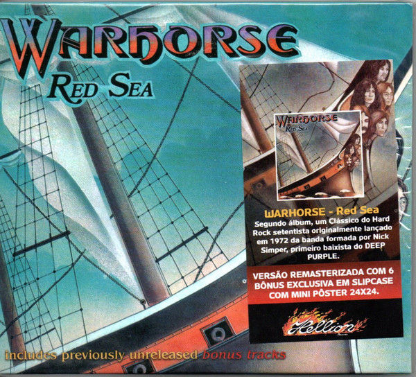 WARHORSE - RED SEA CD SLIPCASE