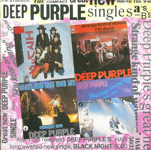 DEEP PURPLE - SINGLES As & Bs CD | Aqualung Records