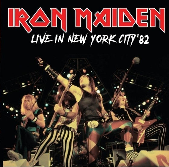 IRON MAIDEN - LIVE IN NEW YORK 1982 LP | Aqualung Records