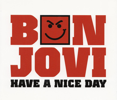 BON JOVI - HAVE A NICE DAY (SINGLE) CD | Aqualung Records