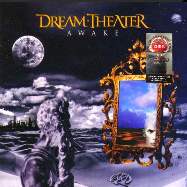 DREAM THEATER - AWAKE DUPLO LP IMP EUR NOVO (CLEAR VINYL)
