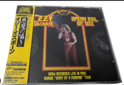 CD＋CD-R！OZZY OSBOURNE/ SPEAK EVIL OF OZZ OZZY OSBOURNE - Speak Evil of Ozz. CD | eBay