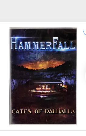 HAMMERFALL - GATES OF DALHALLA DUPLO CD + DVD