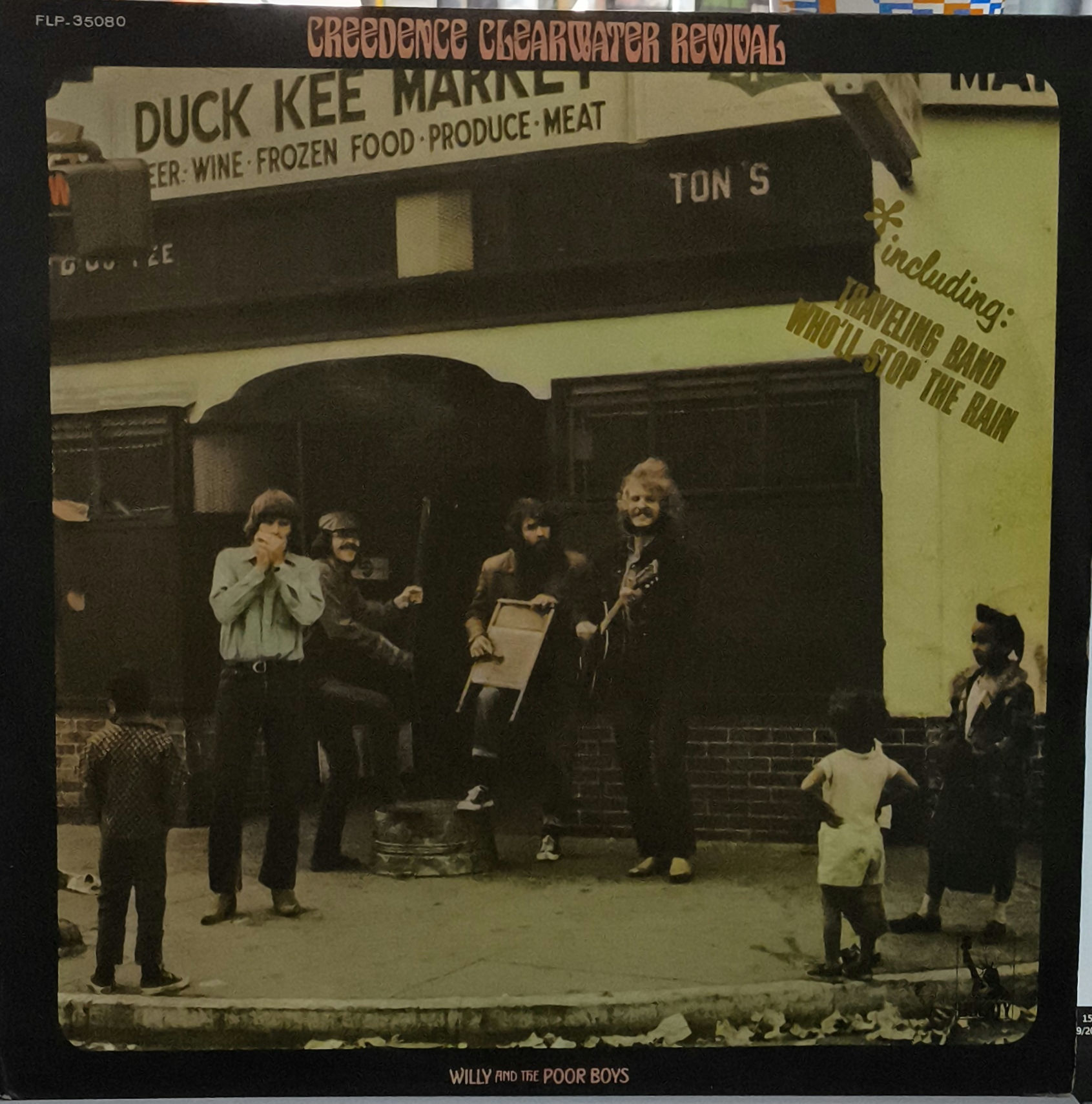 CREEDENCE CLEARWATER REVIVAL - WILLY AND THE POOR BOYS LP NAC 1970