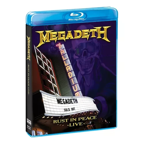 MEGADETH - RUST IN PEACE LIVE BLURAY | Aqualung Records