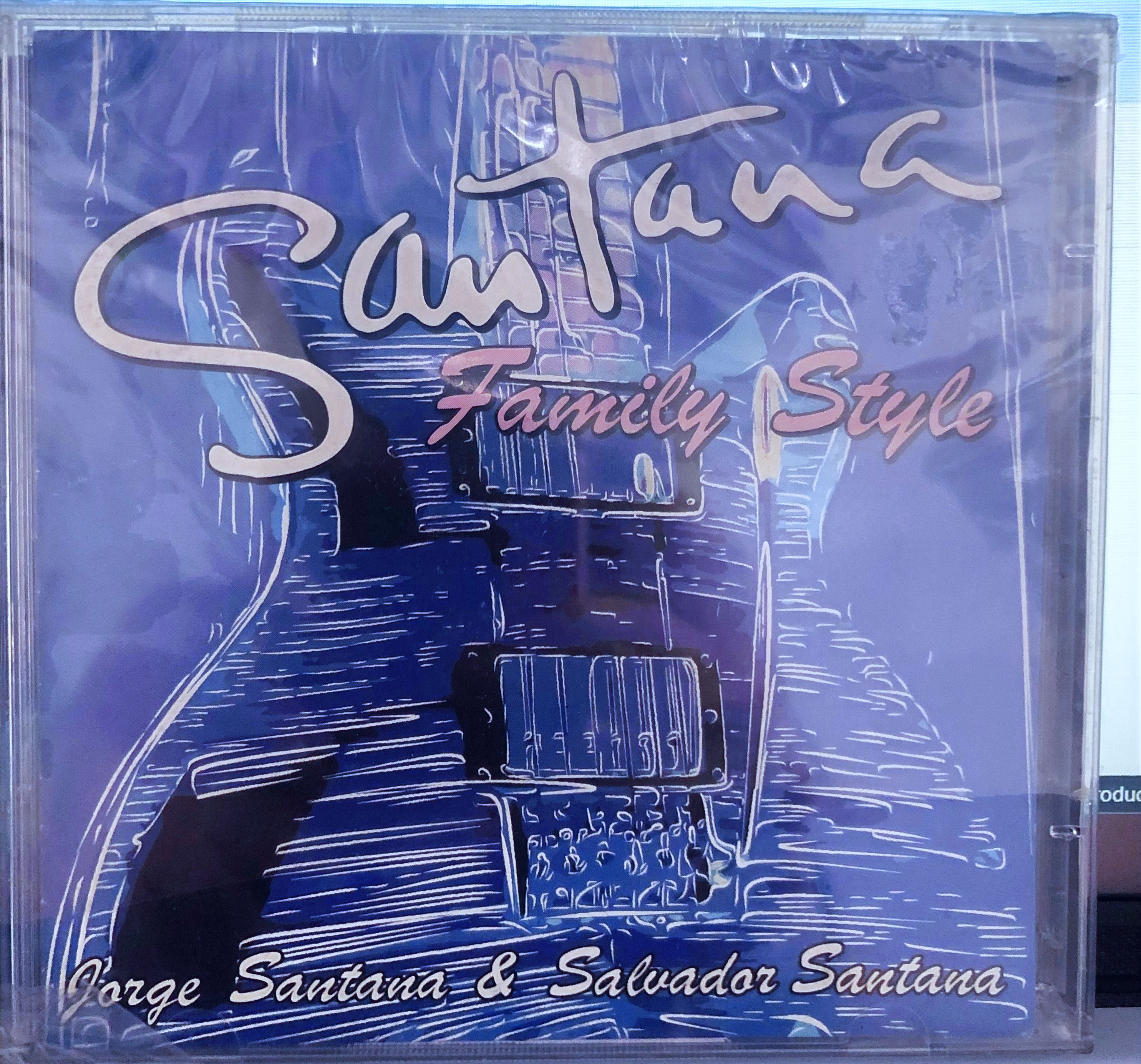 SANTANA, JORGE SANTANA & SALVADOR SANTANA - FAMILY STYLE DUPLO CD