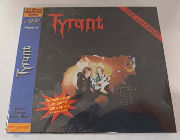 TYRANT - LIVE AND CRAZY CD SLIPCASE