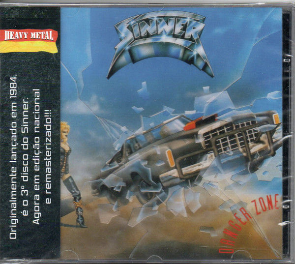 SINNER - DANGER ZONE CD