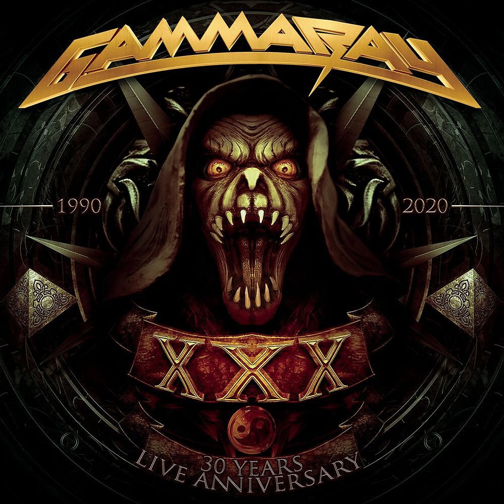 GAMMA RAY - 30 YEARS LIVE ANNIVERSARY DUPLO CD+DVD DIGIPACK