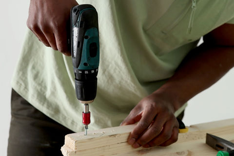 Drilling into Wood