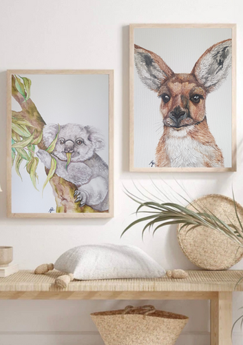 Rooby The Red Kangaroo | Salty Art