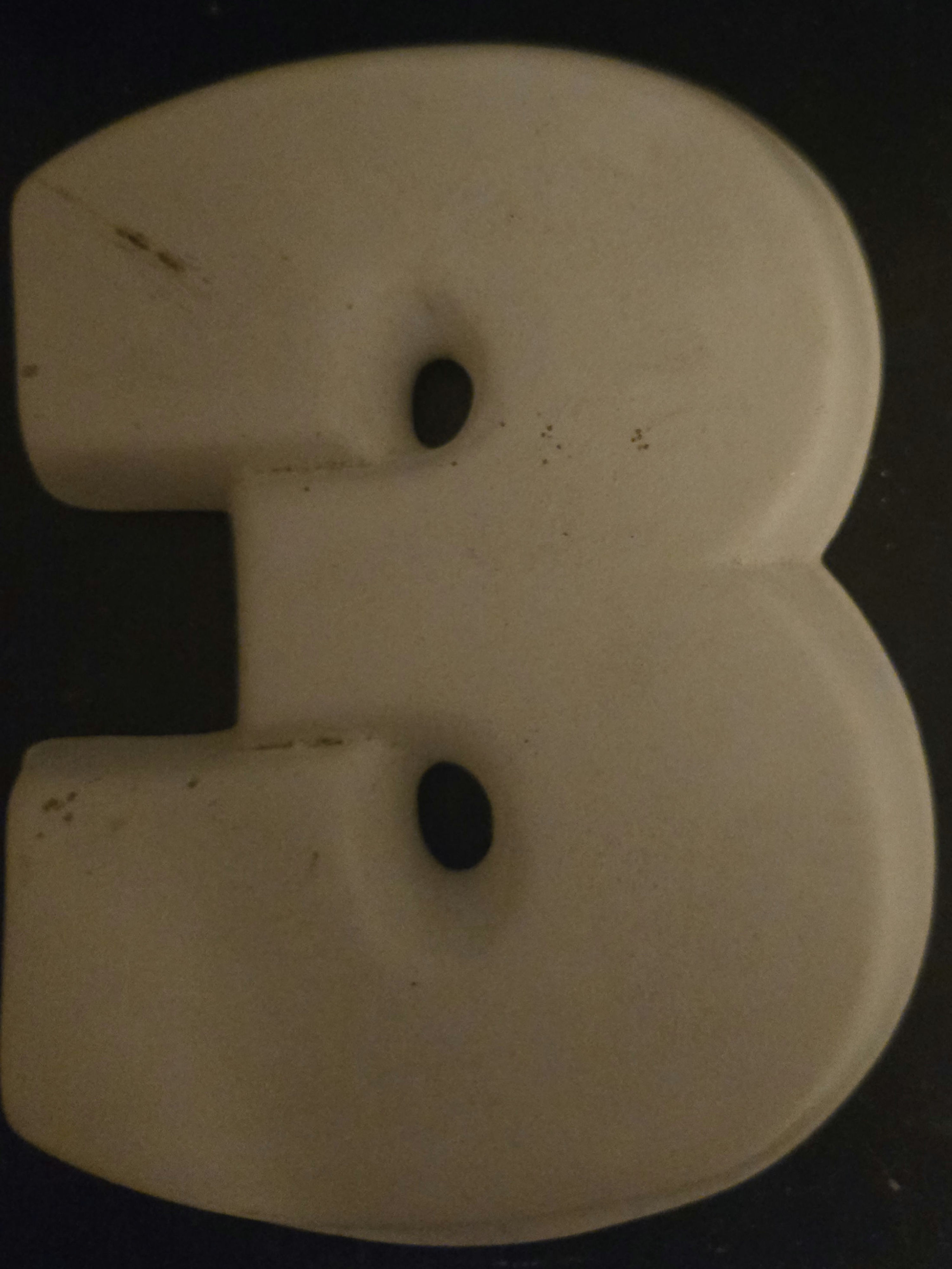 Number "3 "
