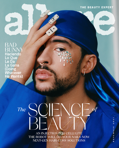 Bad Bunny Allure November 2021 Cover