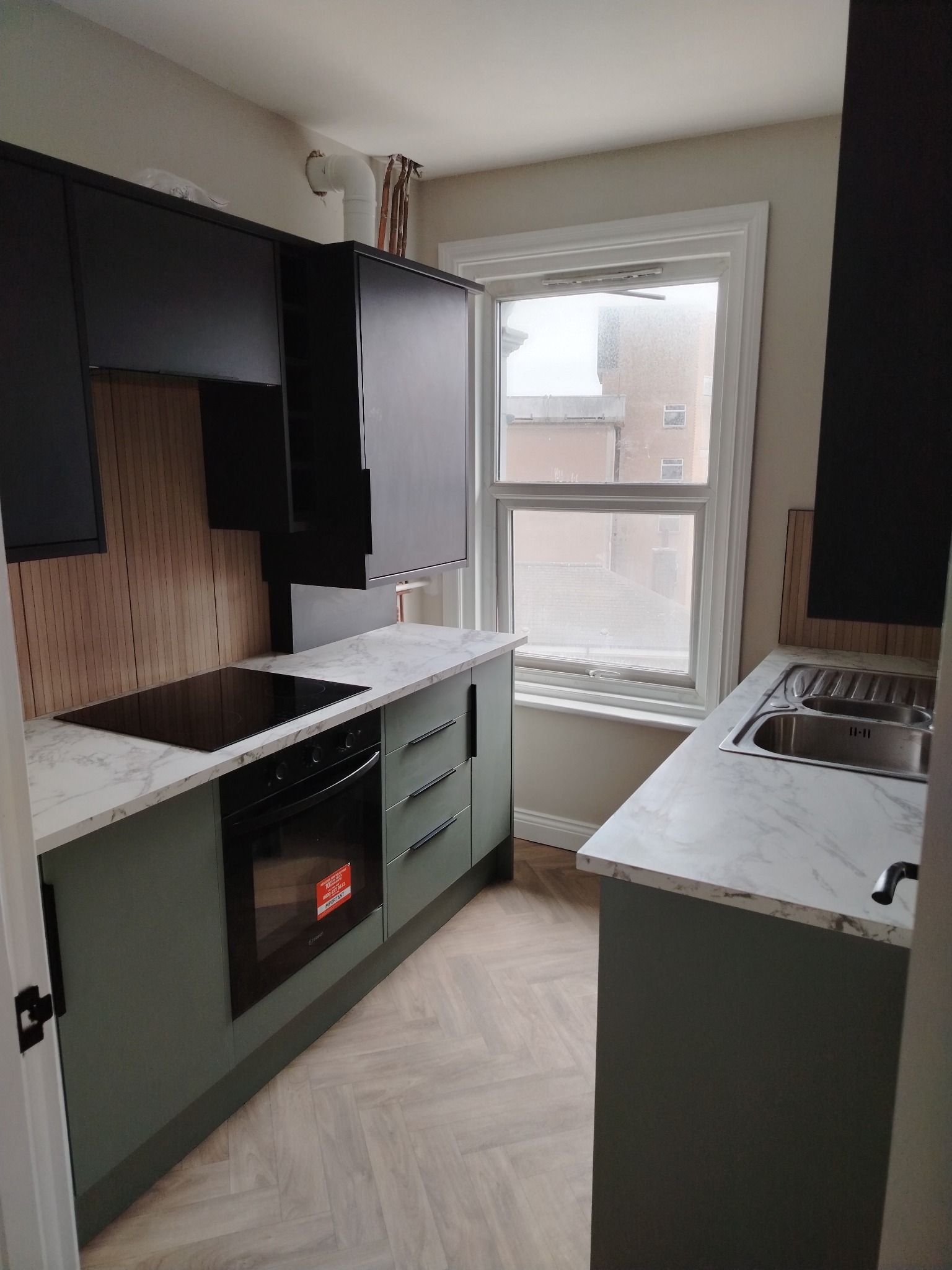 Kitchen renovation after