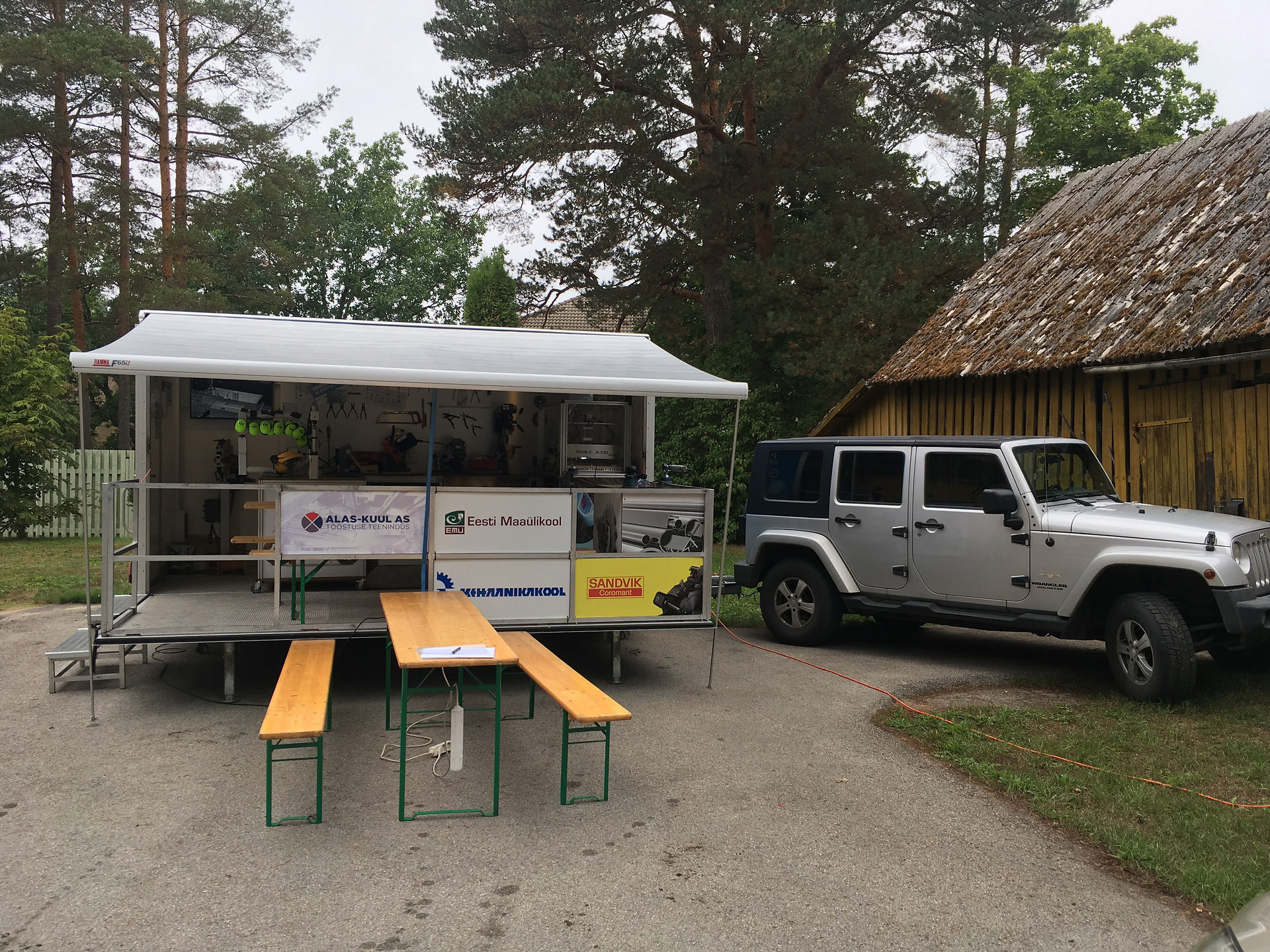 Mobiilne töökoda Võsul