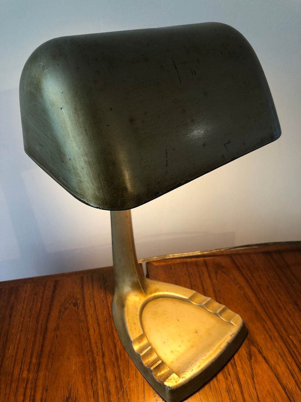 Thumbnail: Modernist Library Lamp
