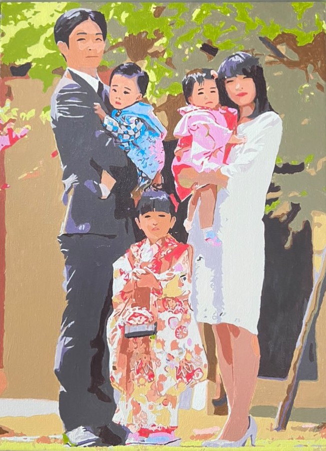 家族アート作品1