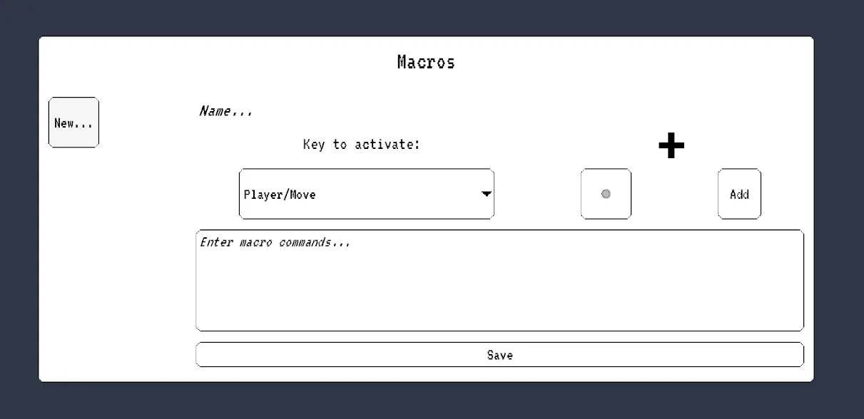 Unity Macro System project image by Camber Boles