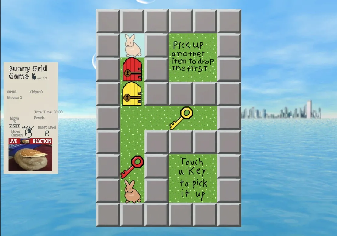 Bunny Grid Game project image by Team Carrot