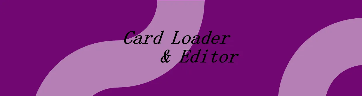 Nerve Card loader & editor project image by Ian Sehl