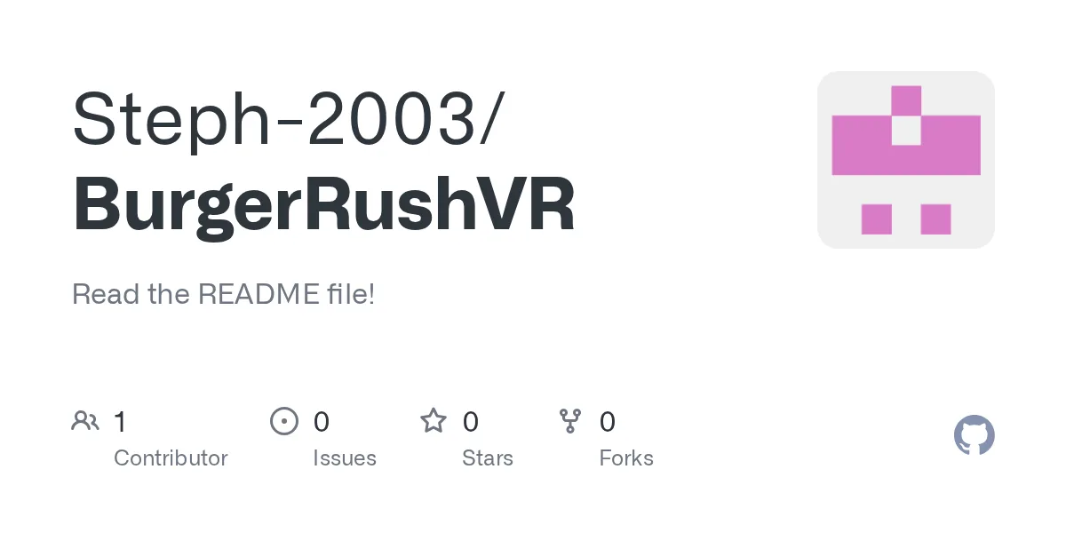 BurgerRushVR project image by Team_S