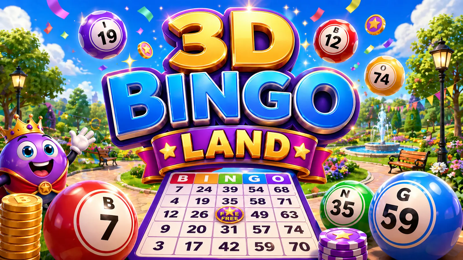 3D Bingo project image by Drop the Ball