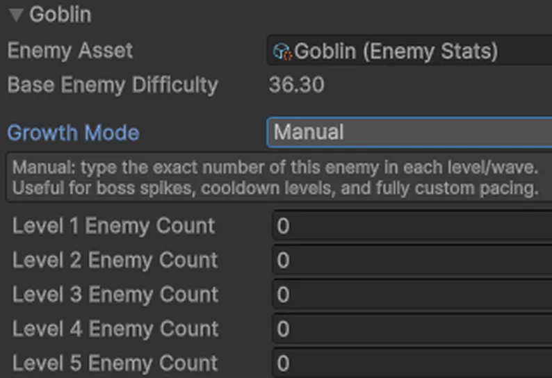 Enemy Wave Difficulty Balancing Tool project image by Nik Sublett