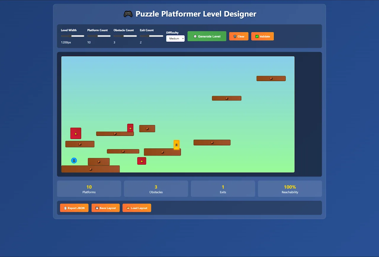 Puzzle Platformer Level-Designer project image by Omar Naseem