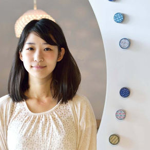 展覧会が終わりました! Finished my first exhibition of stamped patterns!