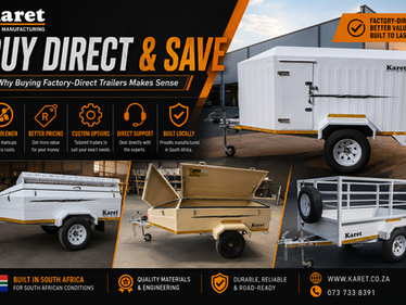 Why Buying Direct From A Trailer Manufacturer Saves You Money