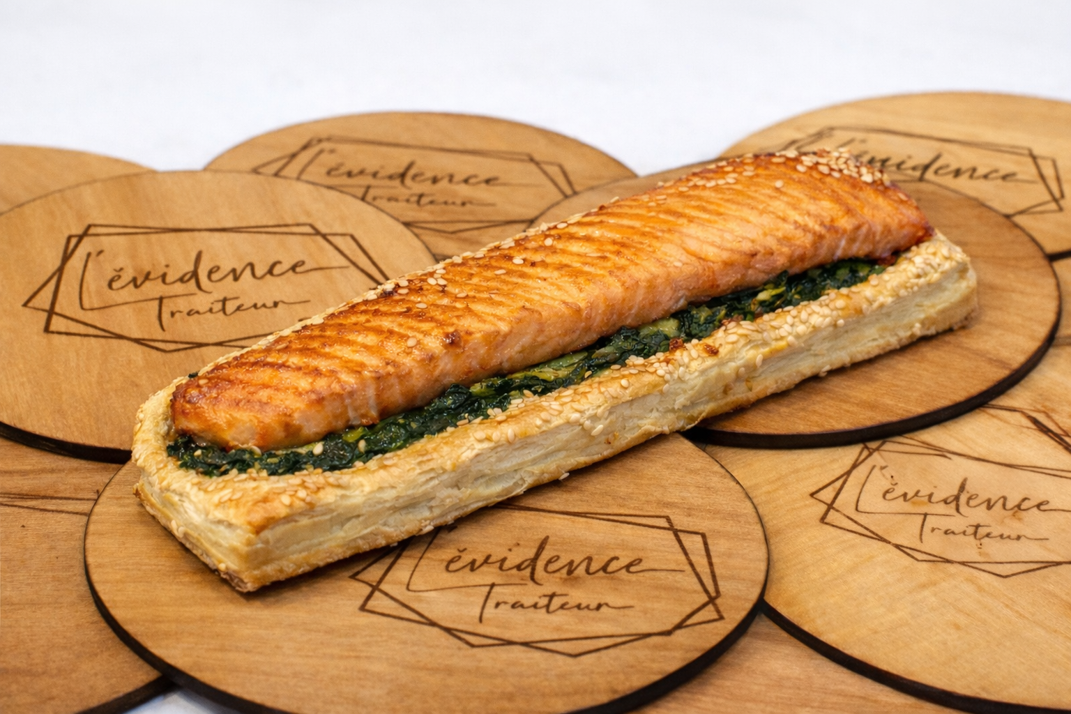 FEUILLETE SAUMON EPINARD