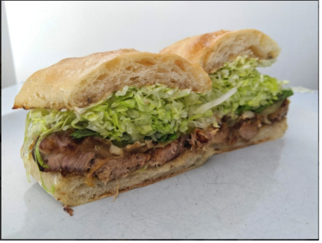 Mojo Pork Sandwich, courtesy of Part & Parcel in Victoria BC