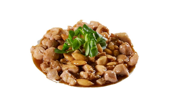 61. Pollo con mandorle