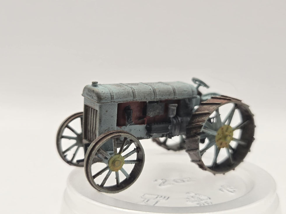 Miniature : N Scale Hoyt Clagwell Tractor