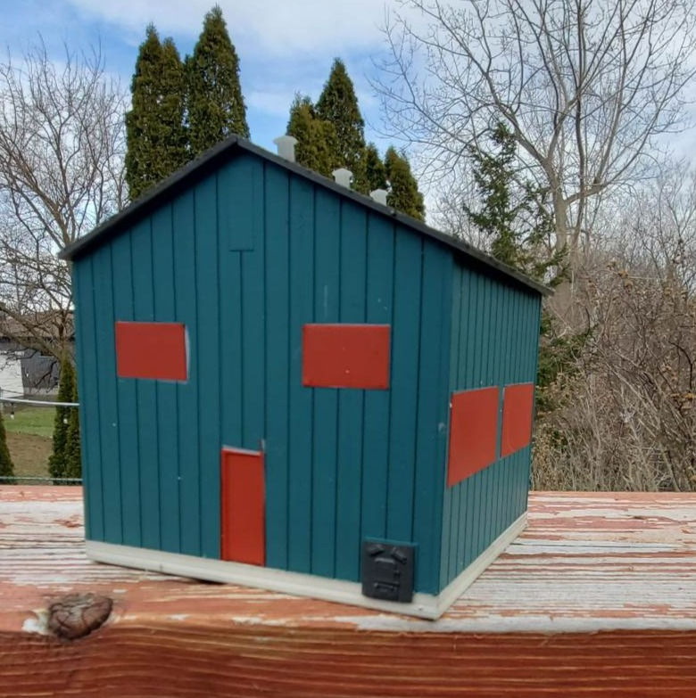 HO Scale Tracksideflats #134 Helme Tobacco Industrial Building - Handmade Model