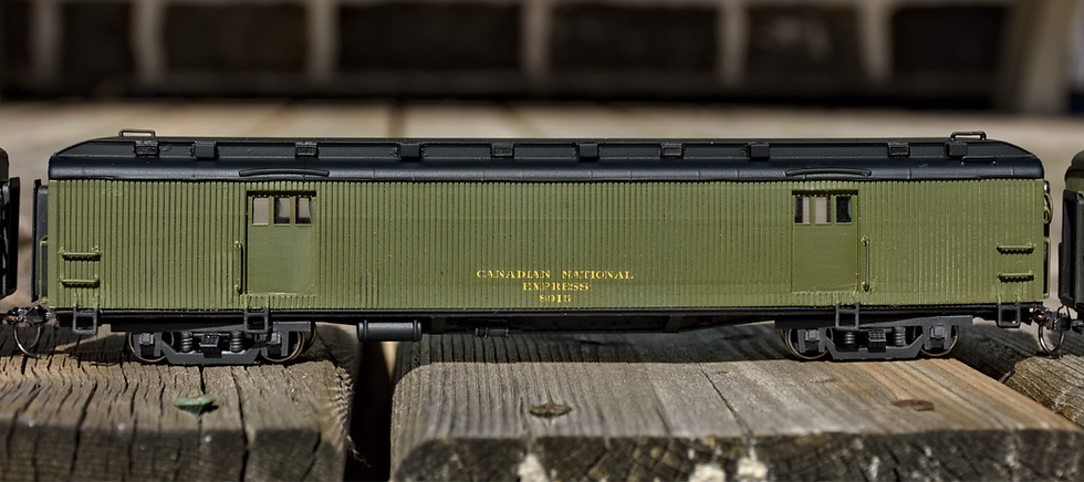 Miniaturbild: CN Wooden Baggage Car HO Scale