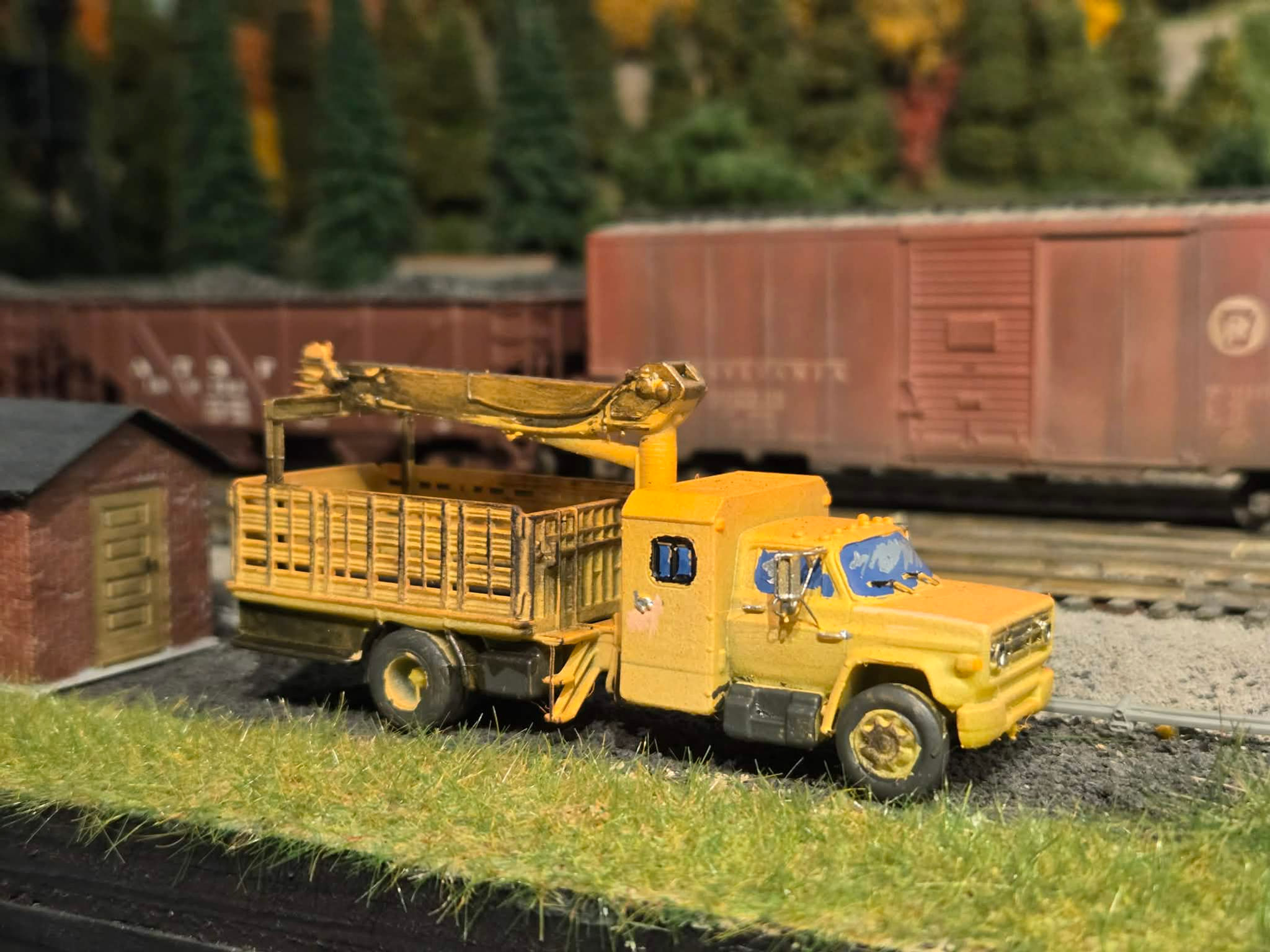N Scale Railroad Maintenance Truck